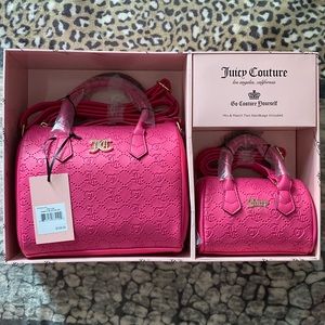 JUICY COUTURE HANDBAGS 2 in 1
